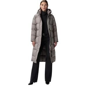 Quince Gray Puffer Coat